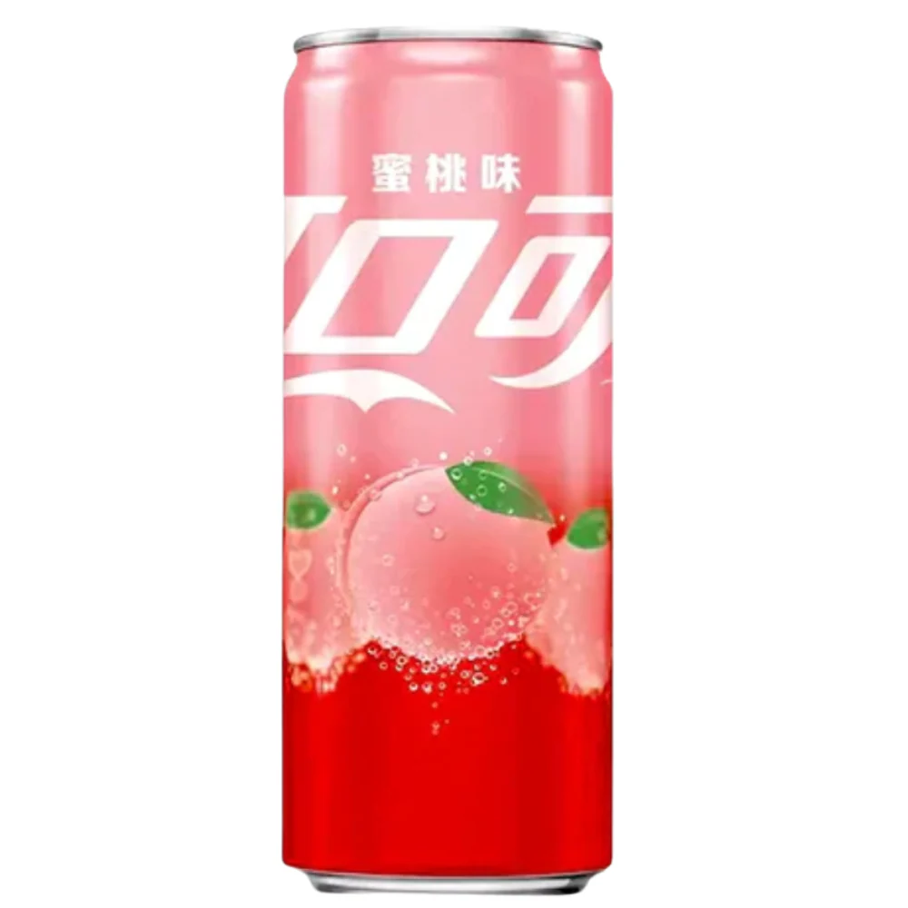 Coca-Cola-Peach Coca Cola Peach China 330 ml (1×24) - Afbeelding 1