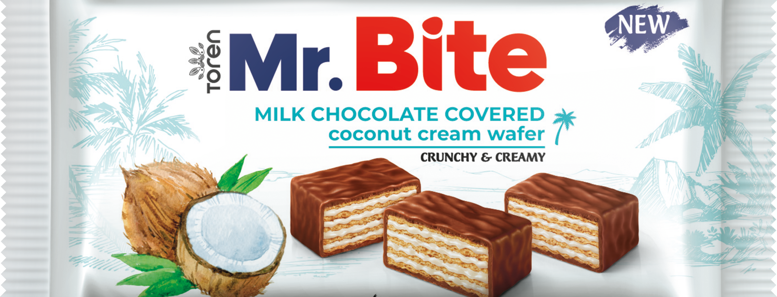 MrBite Milk Chocolate Coconut Cream MrBite Milk Chocolate Coconut Cream - Afbeelding 1