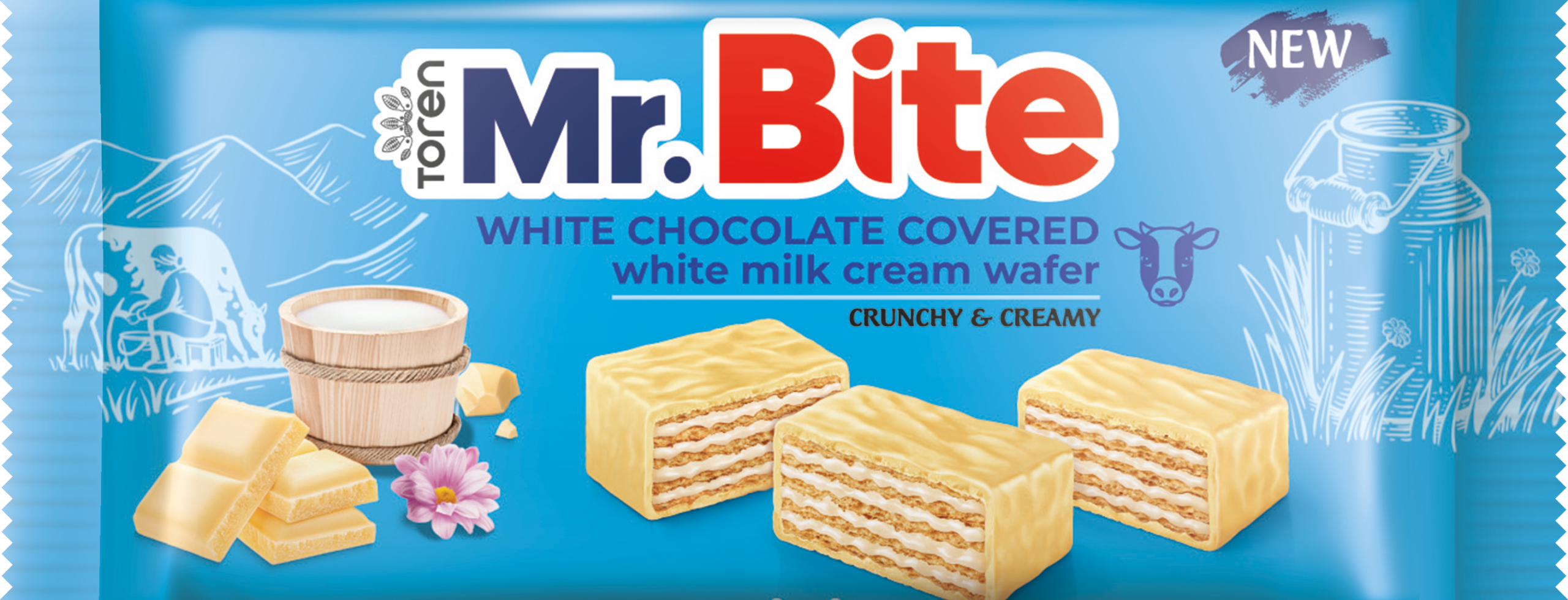 MrBite - White Chocolate White Milk Cream MrBite - White Chocolate White Milk Cream - Afbeelding 1