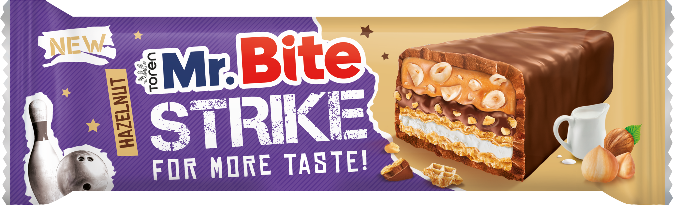 Toren_MrBite STRIKE_hazelnut Toren MrBite - STRIKE Hazelnut - Afbeelding 1