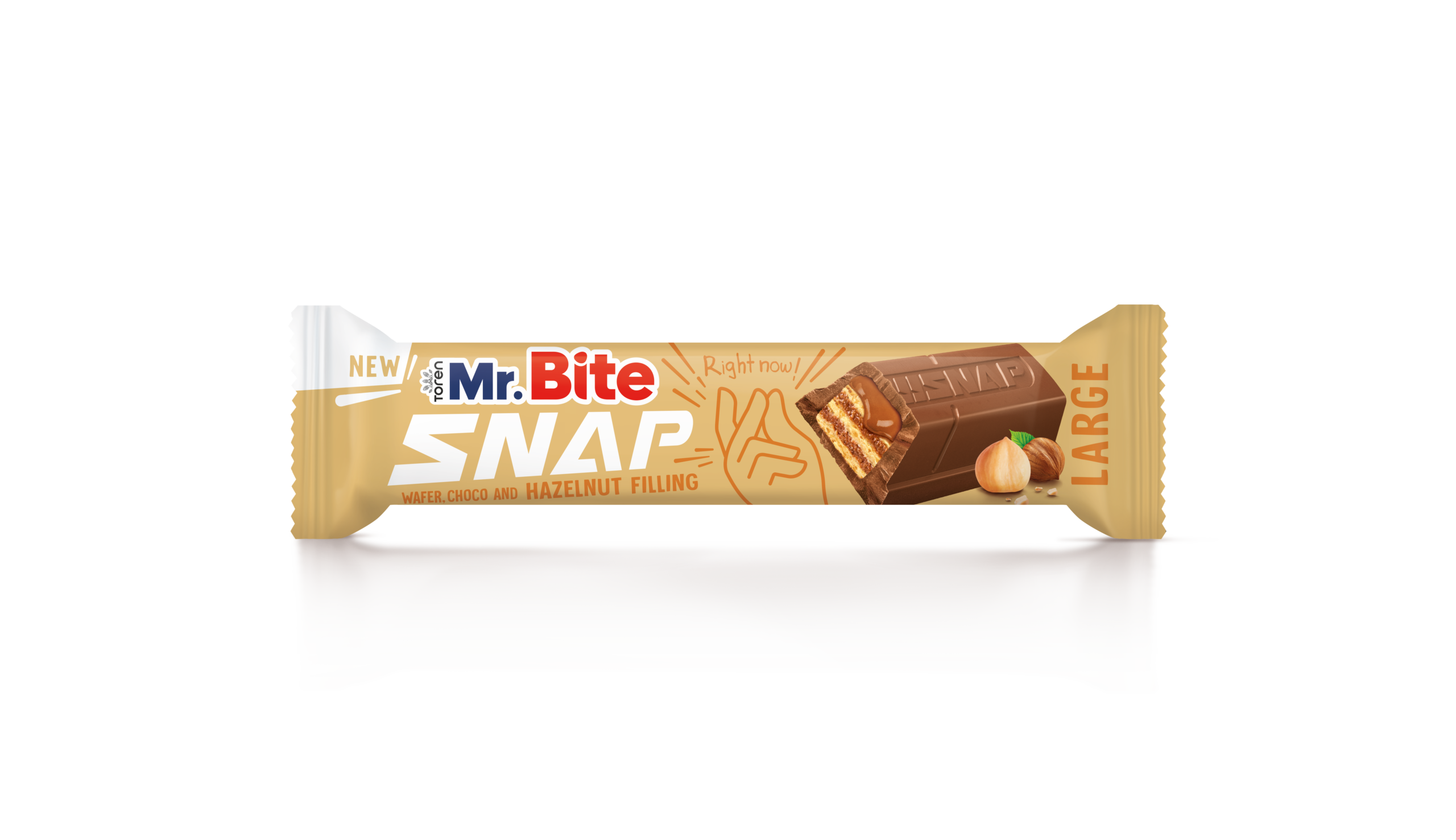 Toren_MrBite Snap x1 hazelnut Toren MrBite - Snap Hazelnut - Afbeelding 1