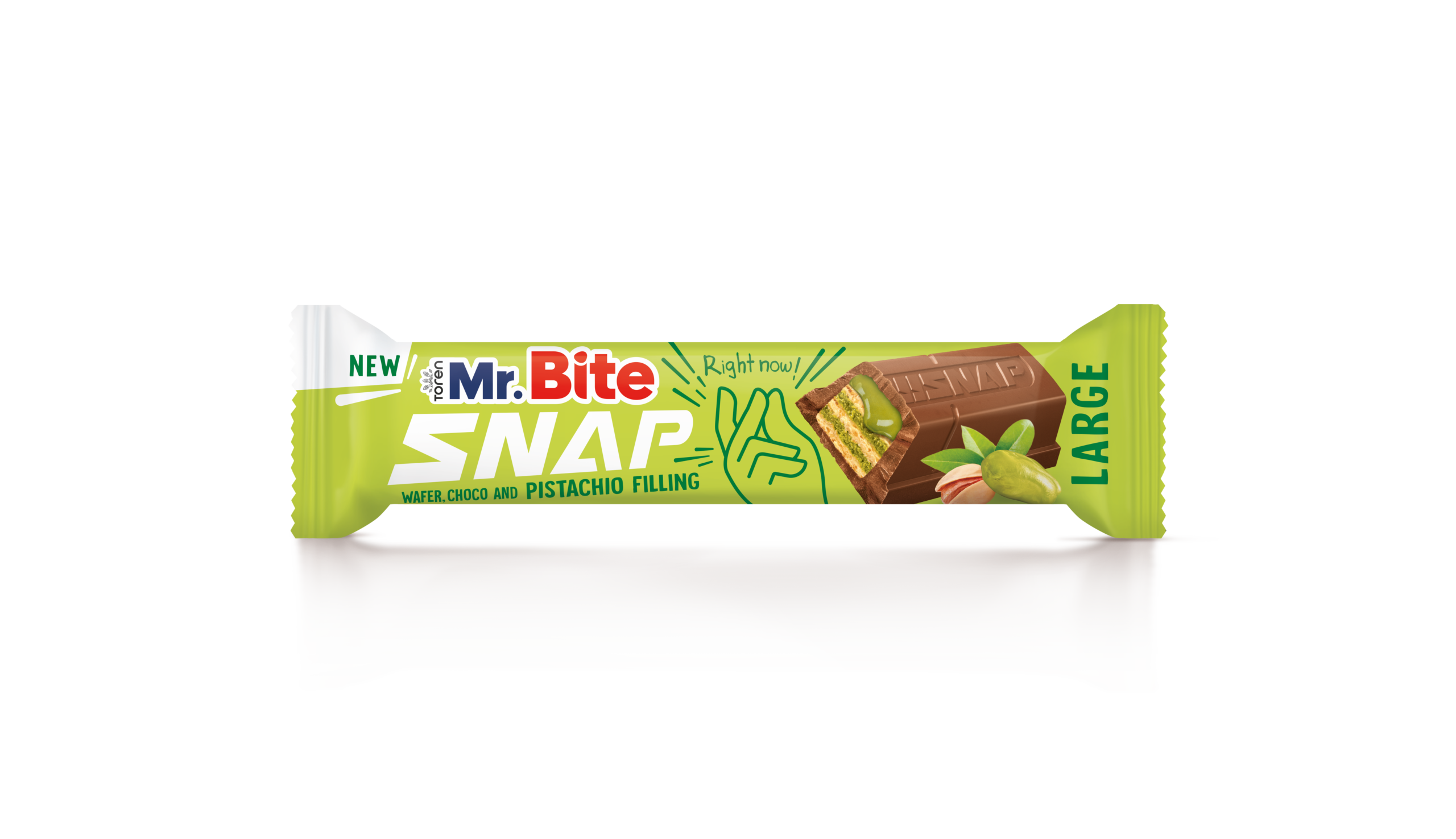 Toren_MrBite Snap x1 pistachio Toren MrBite - Snap Pistachio - Afbeelding 1