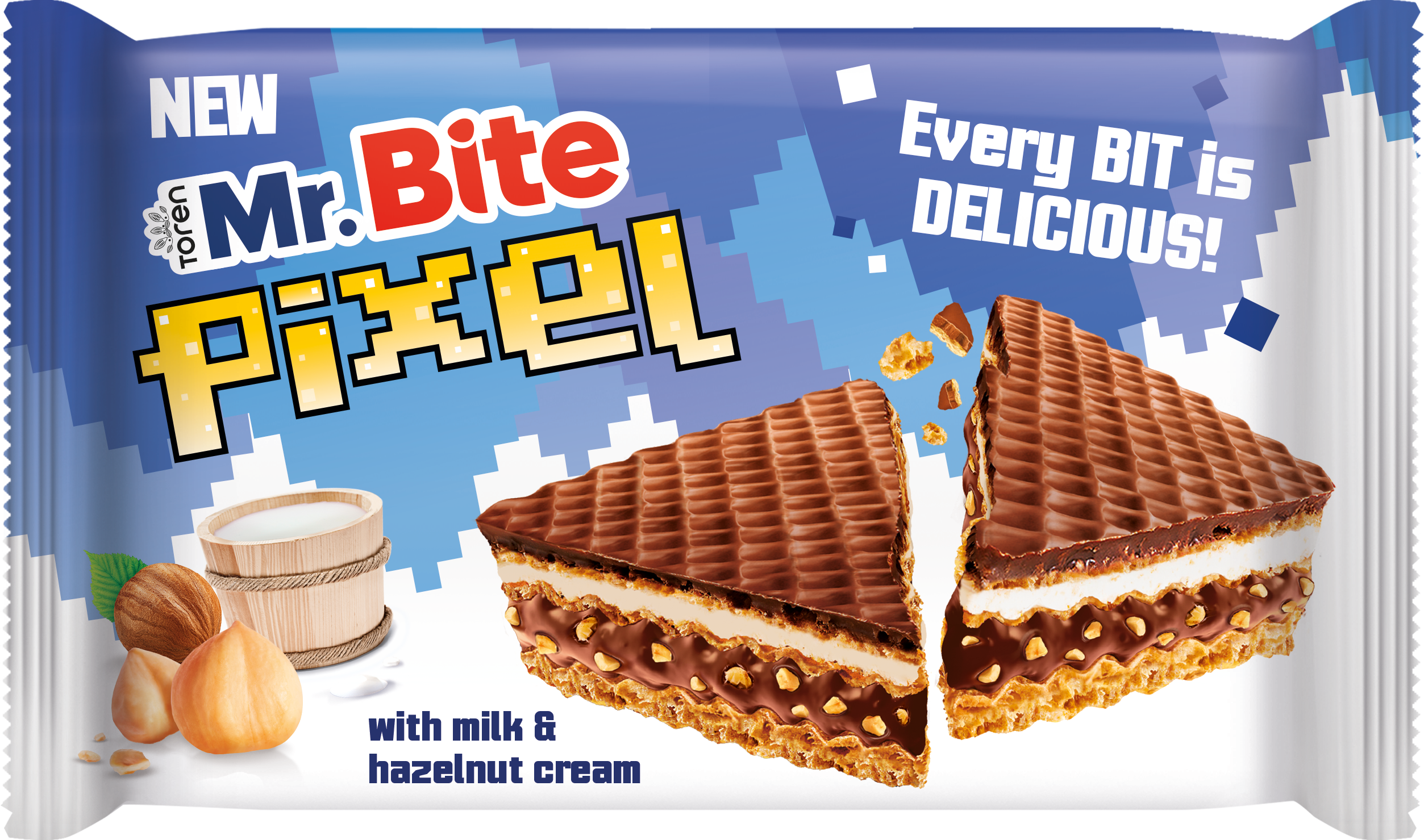 Toren_MrBite pixel hazelnut Toren MrBite - Pixel Hazelnut - Afbeelding 1
