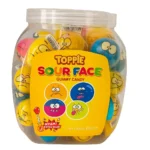 Soft Gummy Sour Face 18 gr (1×50)