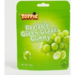 Pealable Green Grape Gummy 72g (1×10)